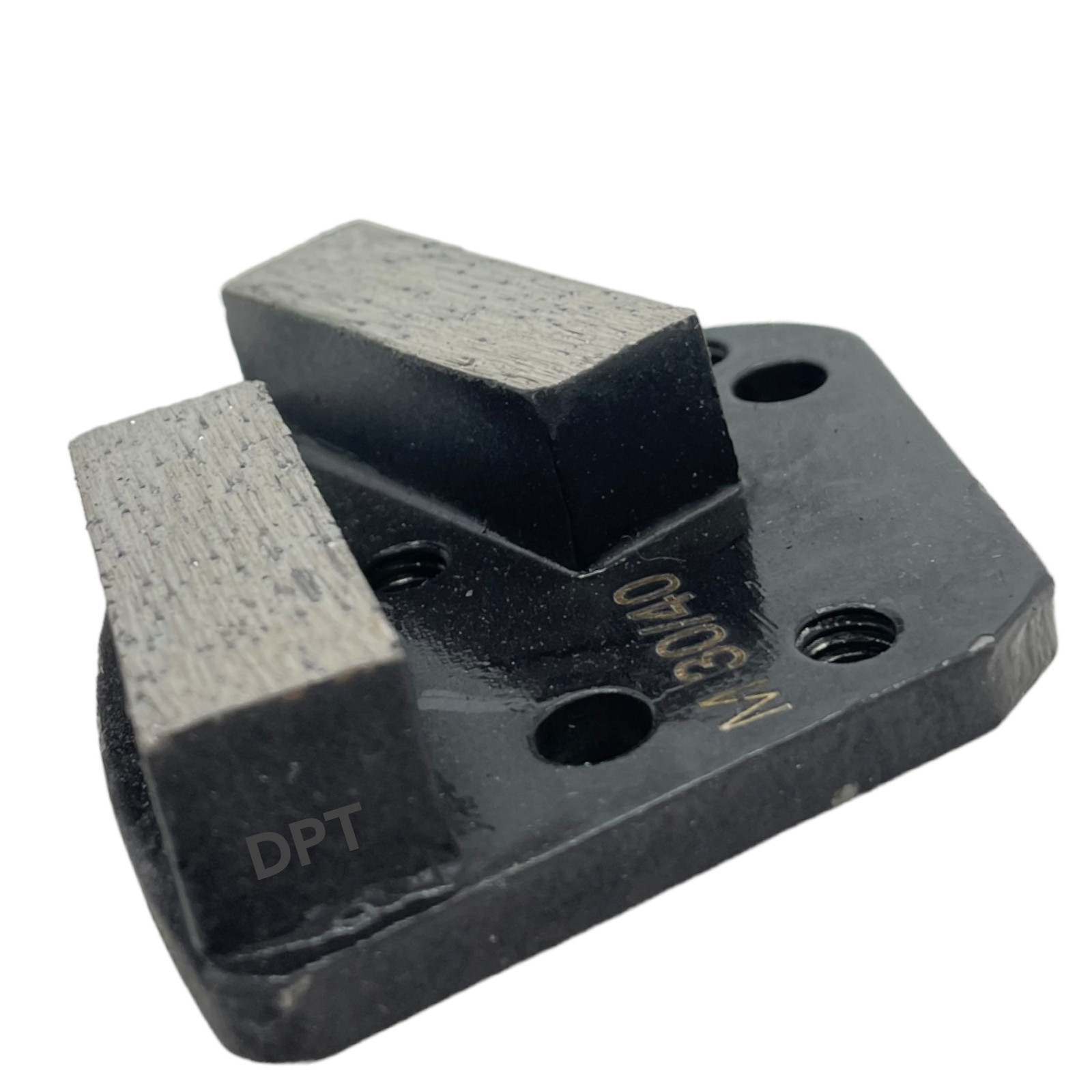 9 Pack Trapezoid Grinding Discs for Bolt on Concrete Floor Grinders Hard Bond