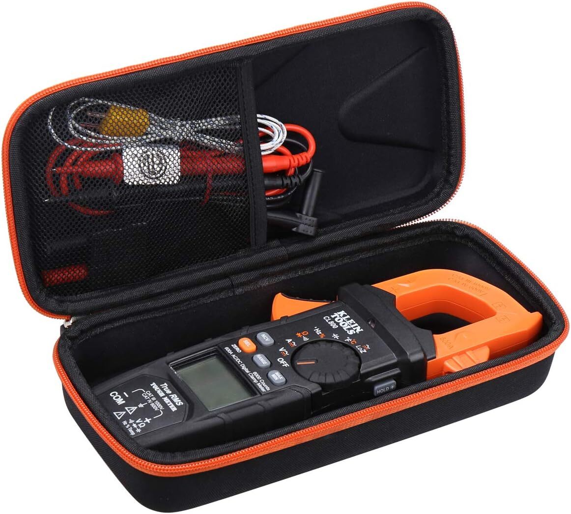 Aproca Hard Travel Storage Carrying Case for Klein Tools CL800 Digital Clamp Met