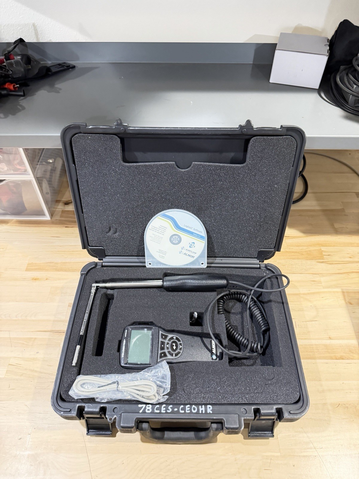 TSI ALNOR AVM440-A VELOMETER THERMAL ANEMOMETER [0–6000 ft/min (0–30 m/s)]