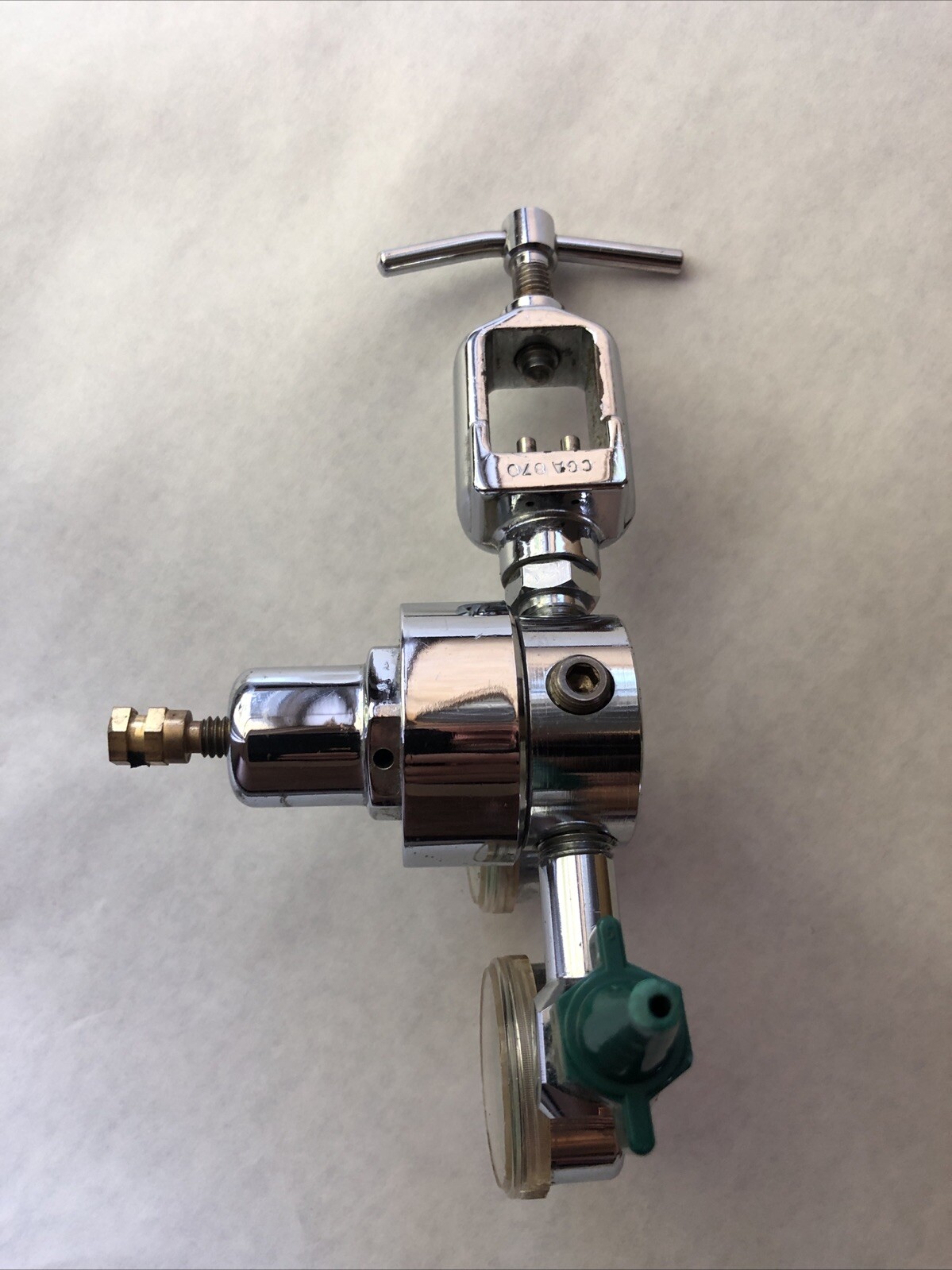 John Bunn Co. Gas Oxygen Regulator Valve Gauge Model 0150 05