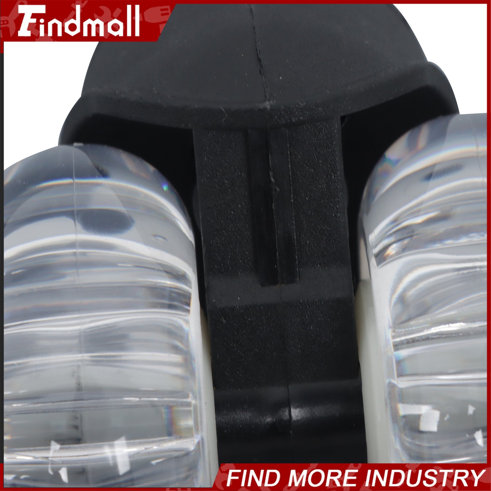Findmall 5 Pack 2Inch Heavy Duty Office Chair Caster Rubber 360° Swivel Wheels