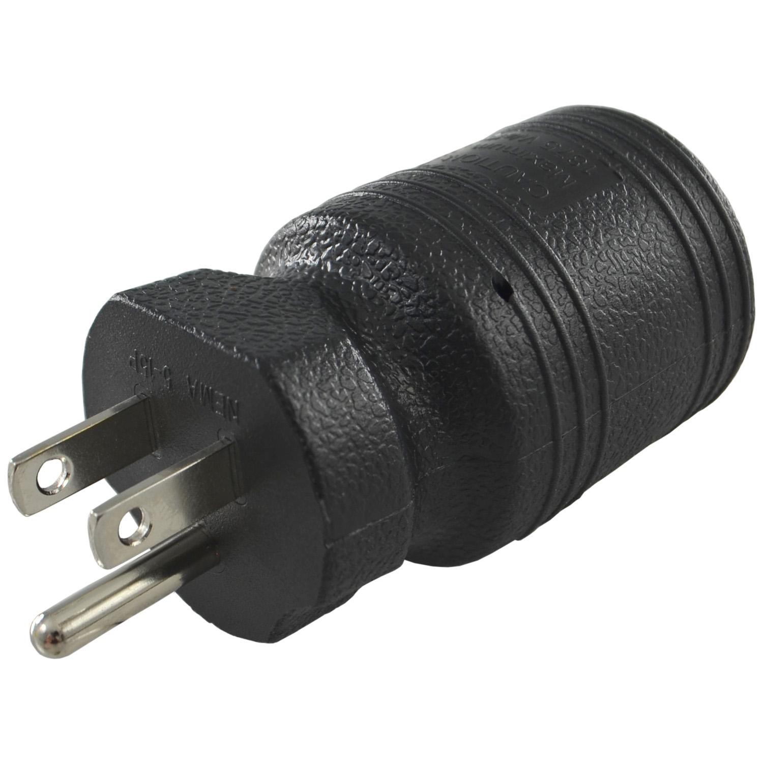 Conntek 30221-BK Plug Adapter NEMA 5-15P to L5-20R