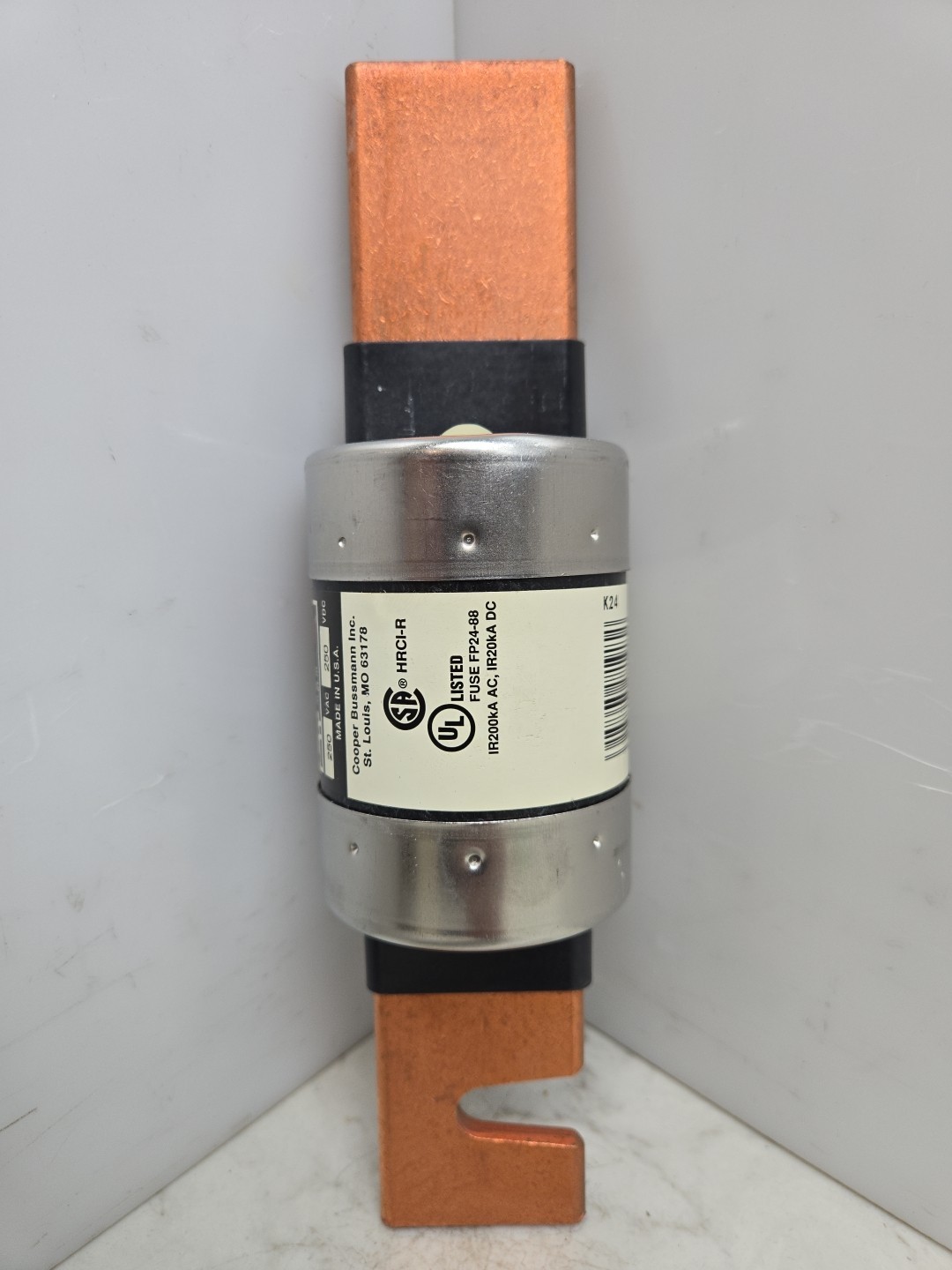 Bussmann FRN-R-300 Fusetron Dual Element Time-Delay Fuse Class RK5 250V 300A New