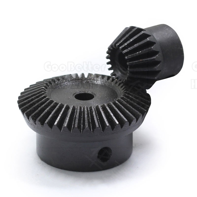 0.5/0.8/1/1.5 – 4 Mod Bevel Gear 10-70 Teeth Transmission Gears Bevel Teeth 90°