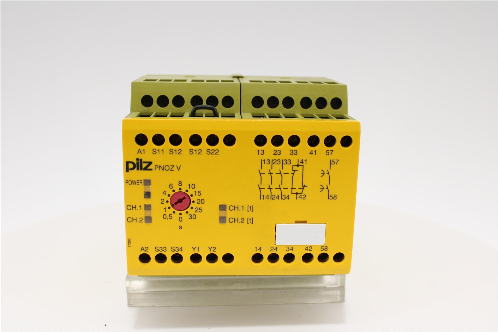 Pilz 774790 PNOZ V PNOZ X Safety Relay | 24V DC | 3NO 1NC 1NO Delayed