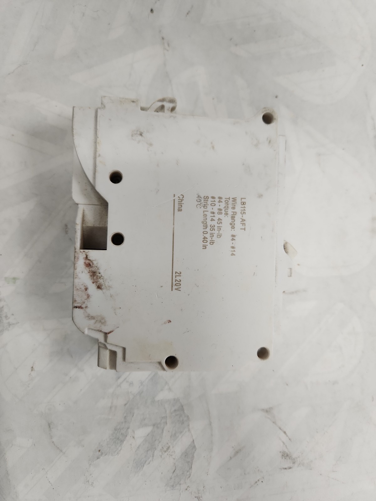 Leviton LB115-AFT AFCI Circuit Breaker 15A 1-Pole Arc-Fault 120/240V