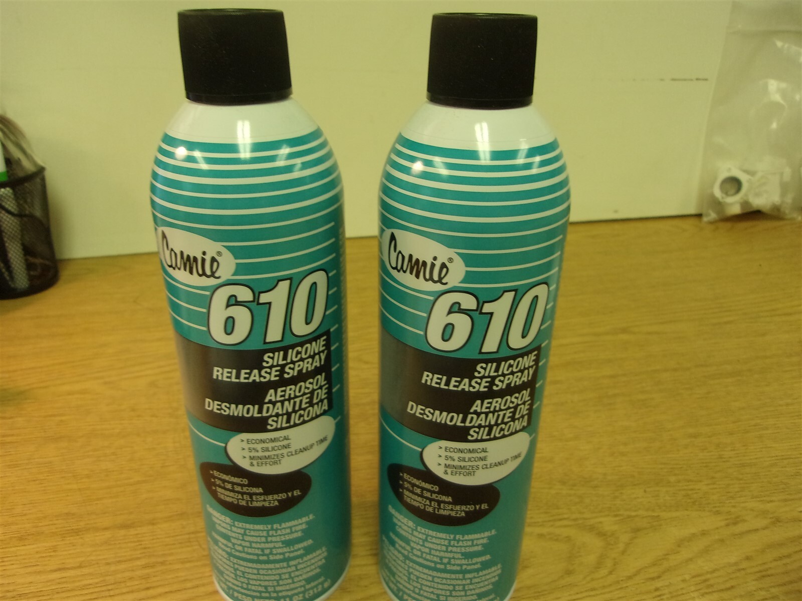 NEW Camie 610 Silicone Release Spray 11oz Can lot of 2 *FREE SHIPPING*