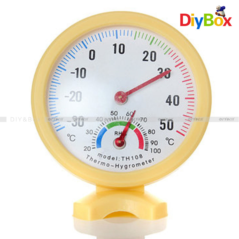Large Dial Indoor TH108 Hygrometer Humidity Thermometer Temp Temperature Meter