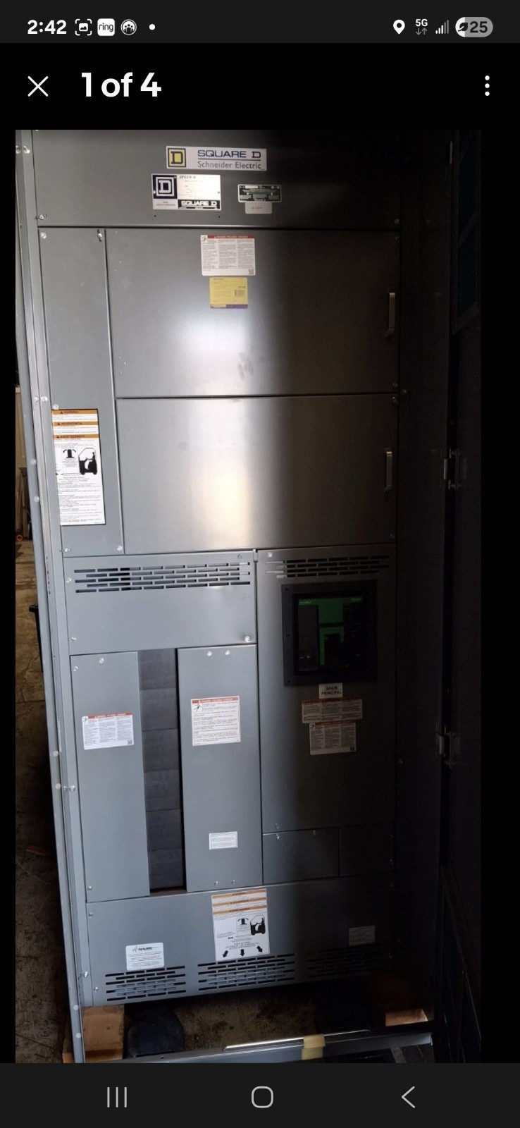 (SB344IR ) 400 Amp Switchgear Meter Main 3PH 4W 480v Or 120/208 ⚡️⚡️
