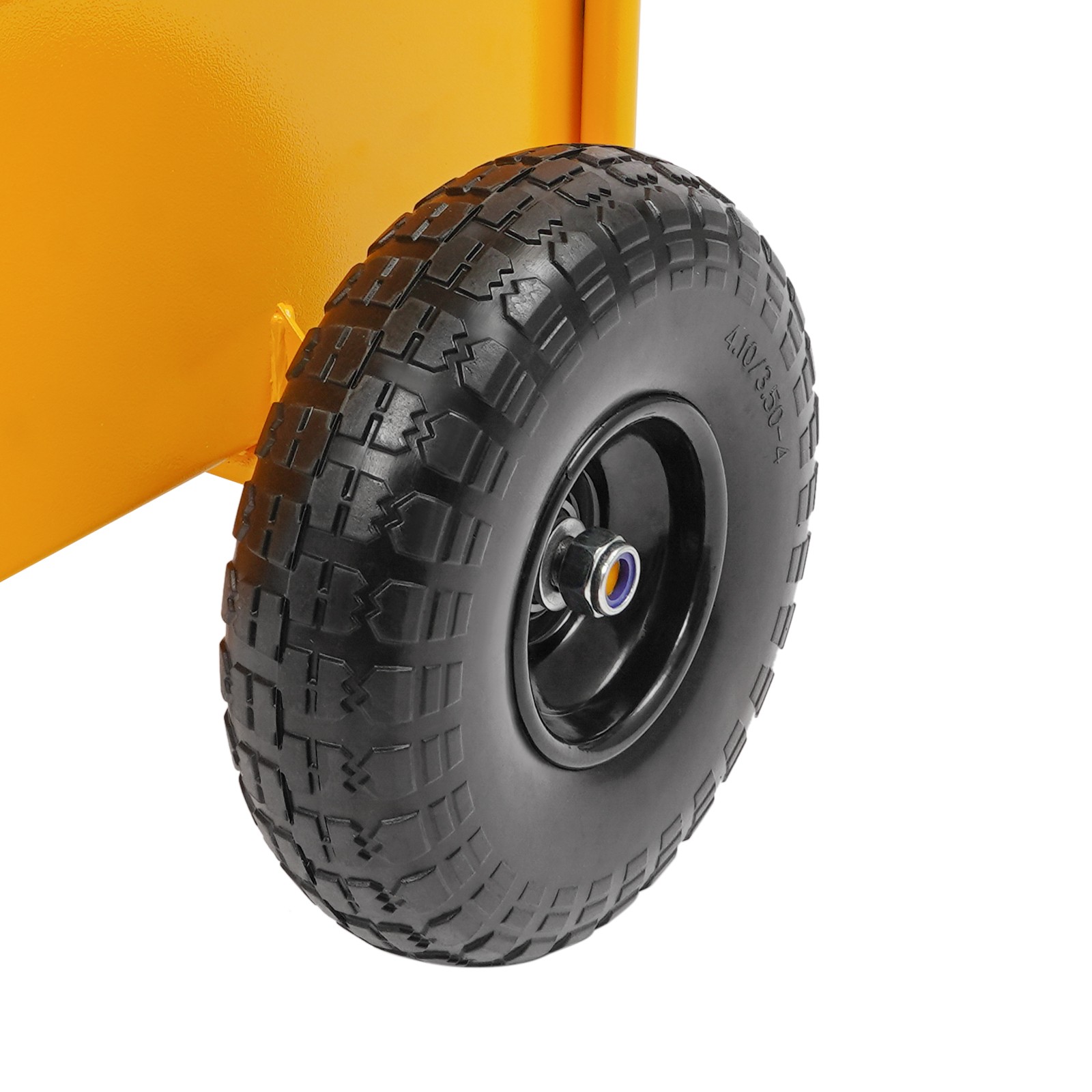 Q235 steel Slab Dolly Heavy Duty Panel Dolly Cart Panel Dolly With 10-inch Tires