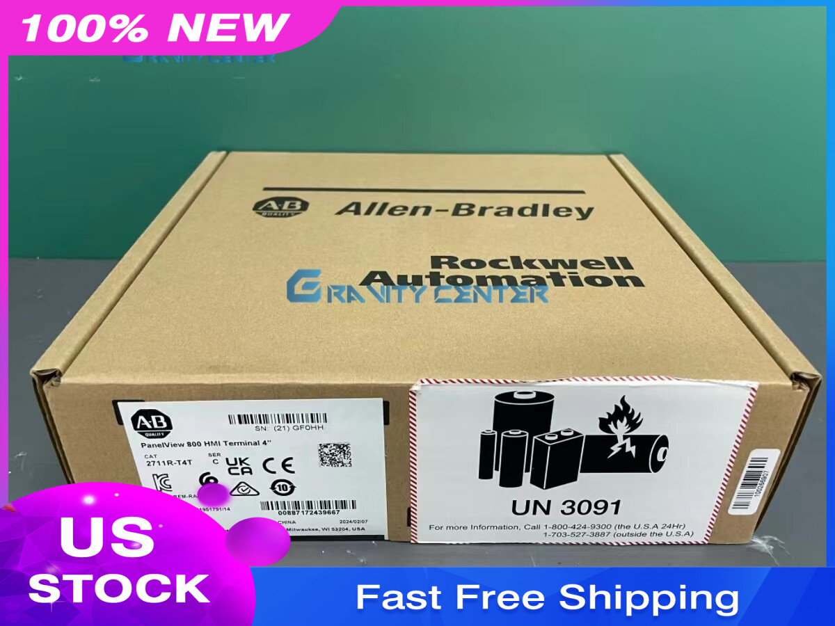 Allen-Bradley 2711R-T4T PanelView 800 HMI Terminal 4" Factory Sealed 2711RT