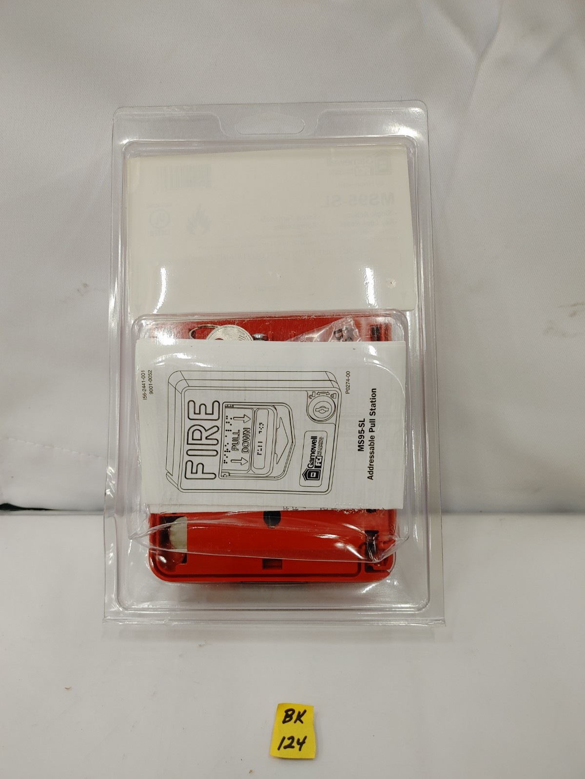 Gamewell MS95-SL Manual Pull Station