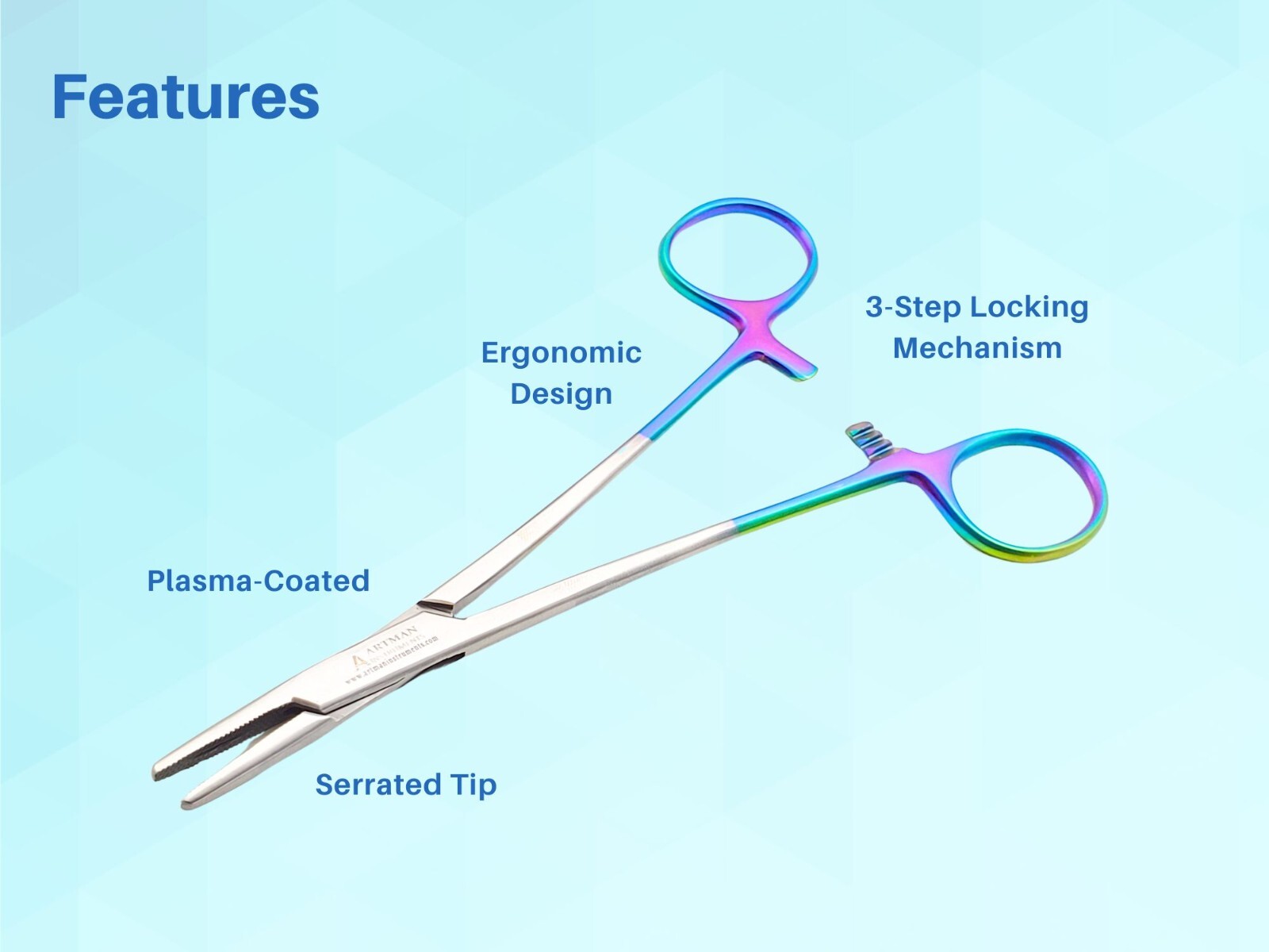 Mayo Hegar Needle Holder 6.5 Inch | Surgical Needle Driver by Artman Instruments