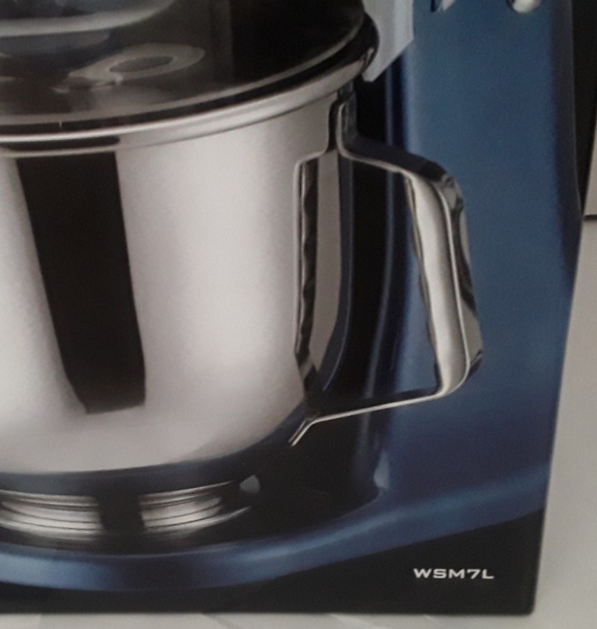 Brand New! WARING WSM7L Commercial Luna Planetary Countertop 7Qt Stand Mixer