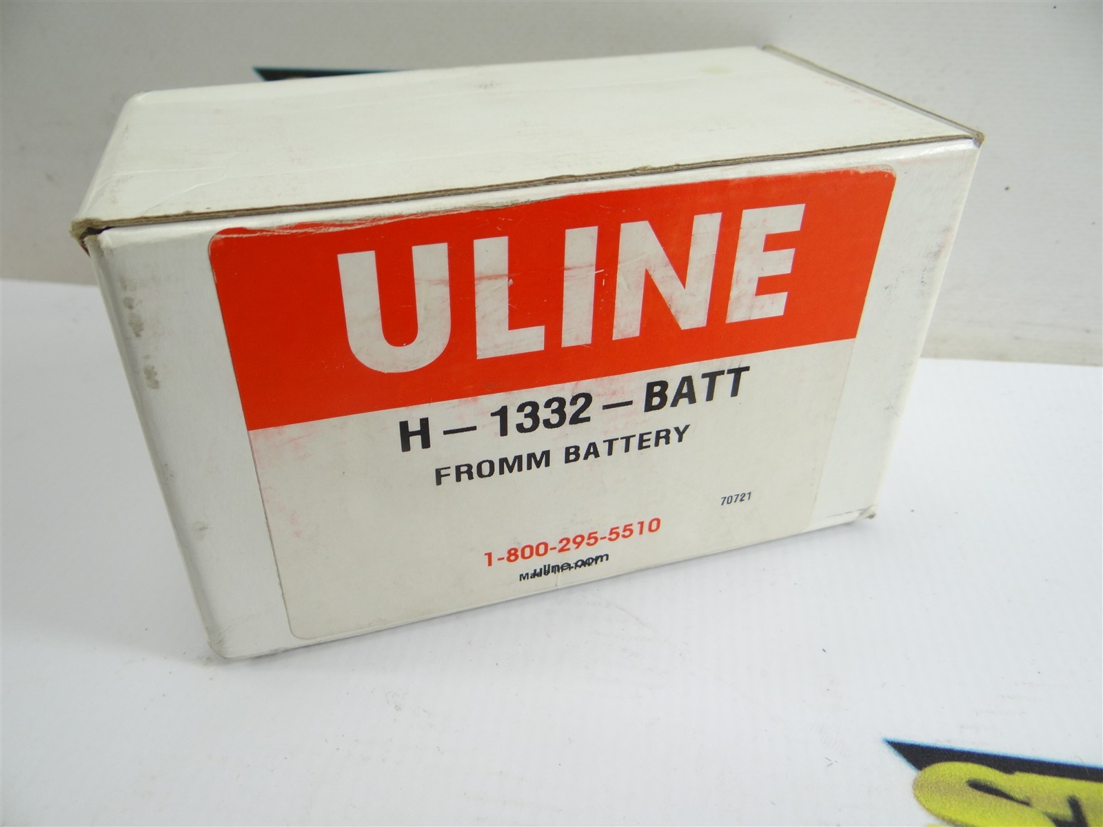 NEW! ULINE 14.4 VOLT REPLACEMENT BATTERY FOR USE WITH FROMM PACKAGING TOOLS