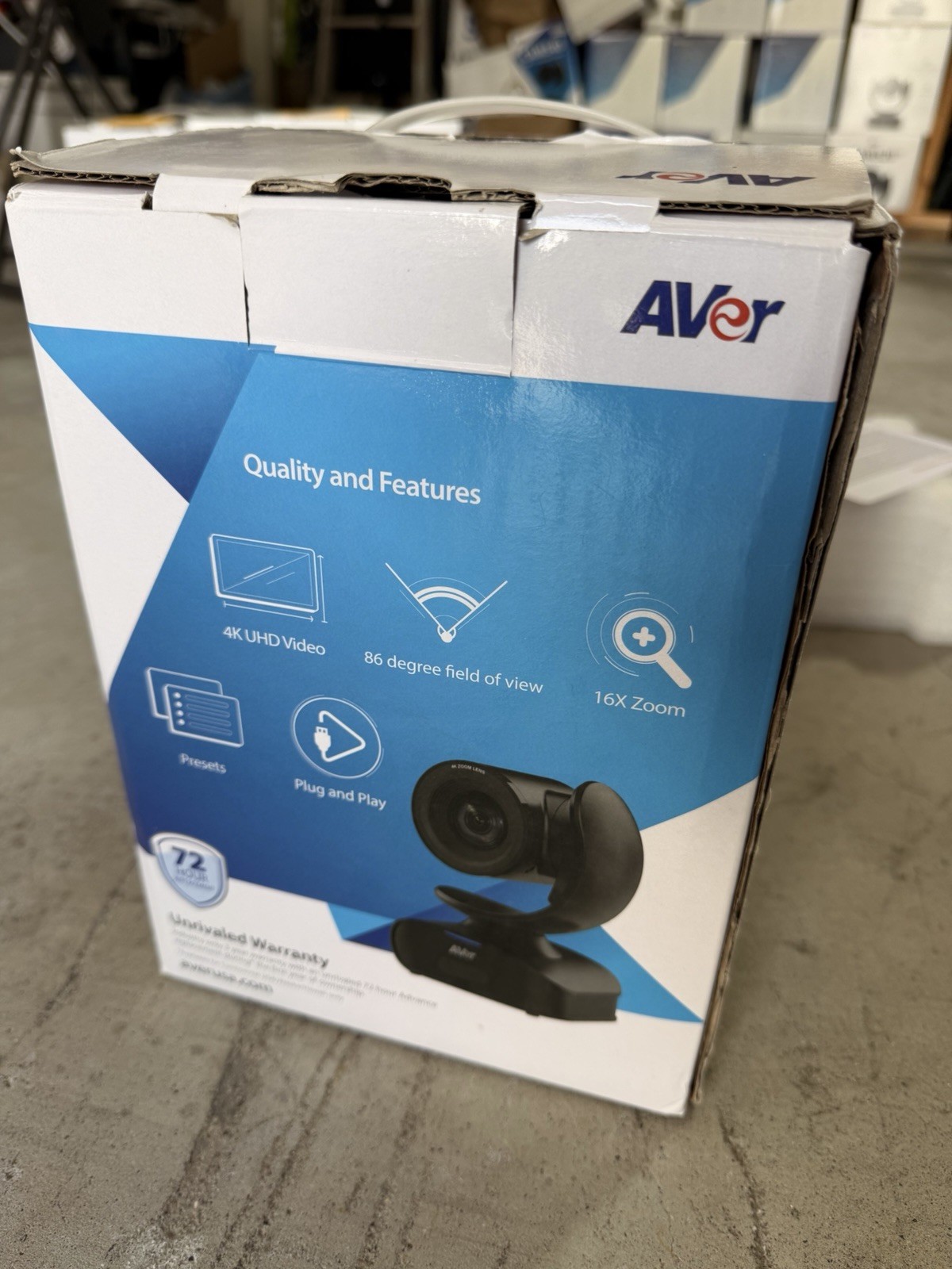 AVer CAM540 Video Conferencing Camera 4K UHD PTZ USB