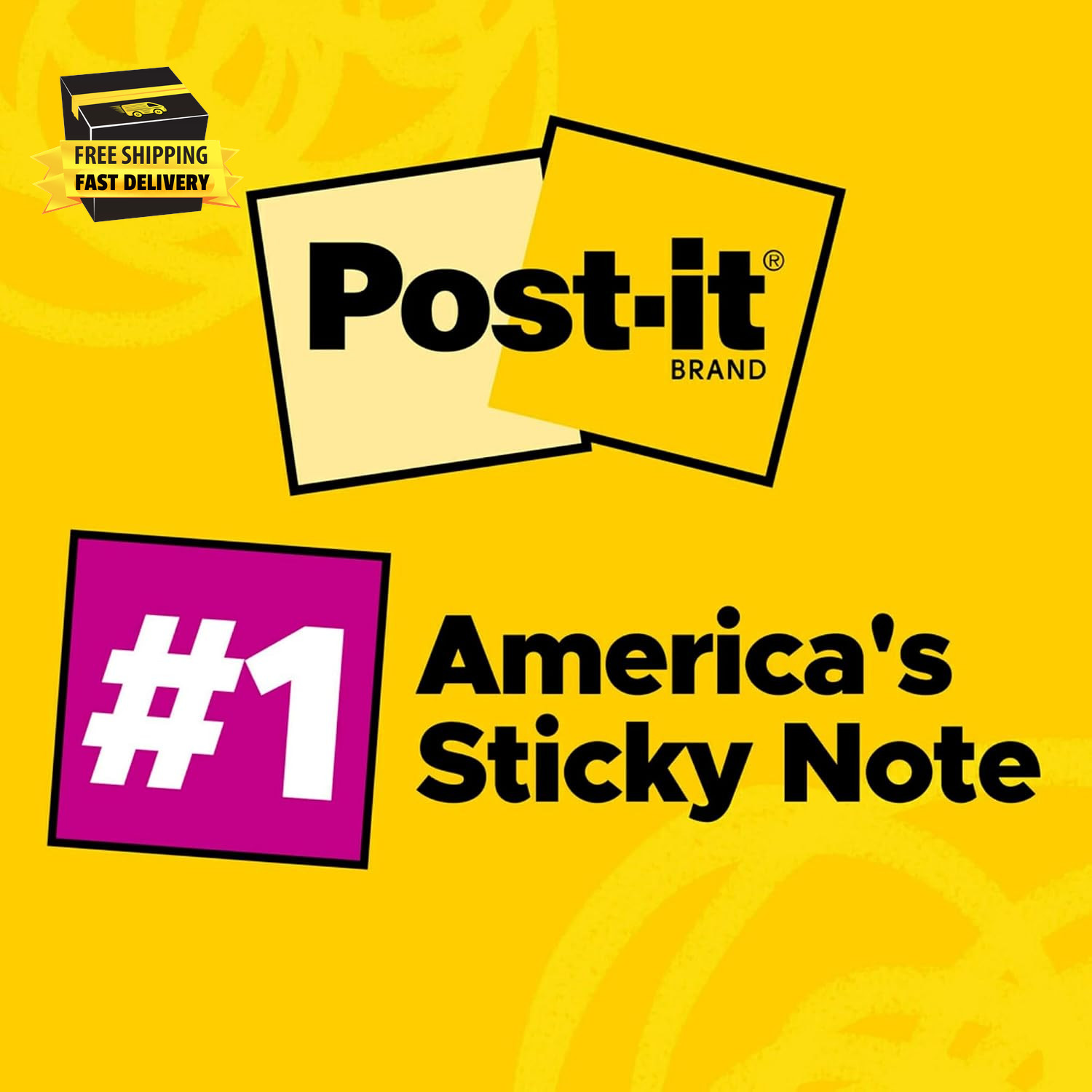 Post-It Notes, 3 X 3 In, Poptimistic Collection, 3 Lined Pads | School Supplies
