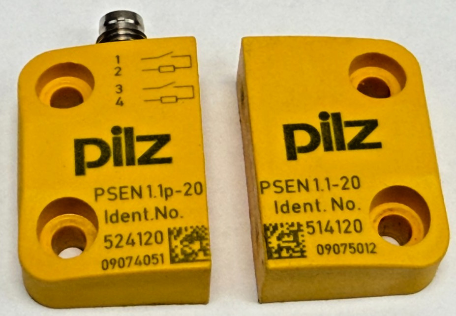 Set Pilz PSEN 1.1p-20 & PSEN 1.1-20 Non Contact Safety Switch, 524120, 514120