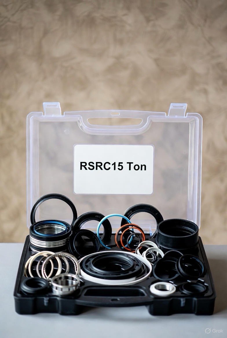 Seal Kit For RokSolid 15 Ton Hydraulic Cylinders 10,000 PSI 700 BAR