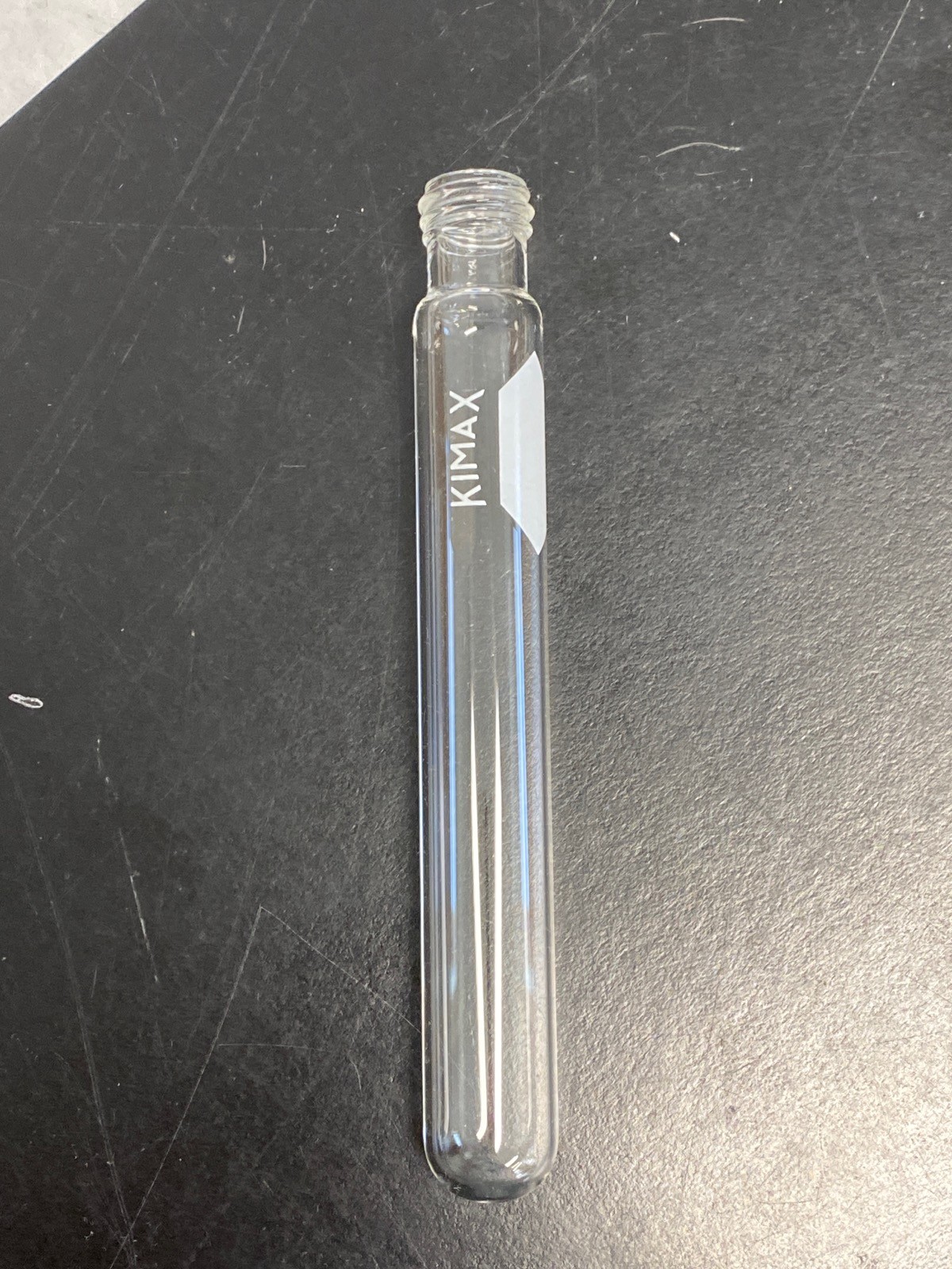 New (61) KIMAX Glass 16x125mm Reusable Culture Tubes Round Bttm Caps 45066-16125