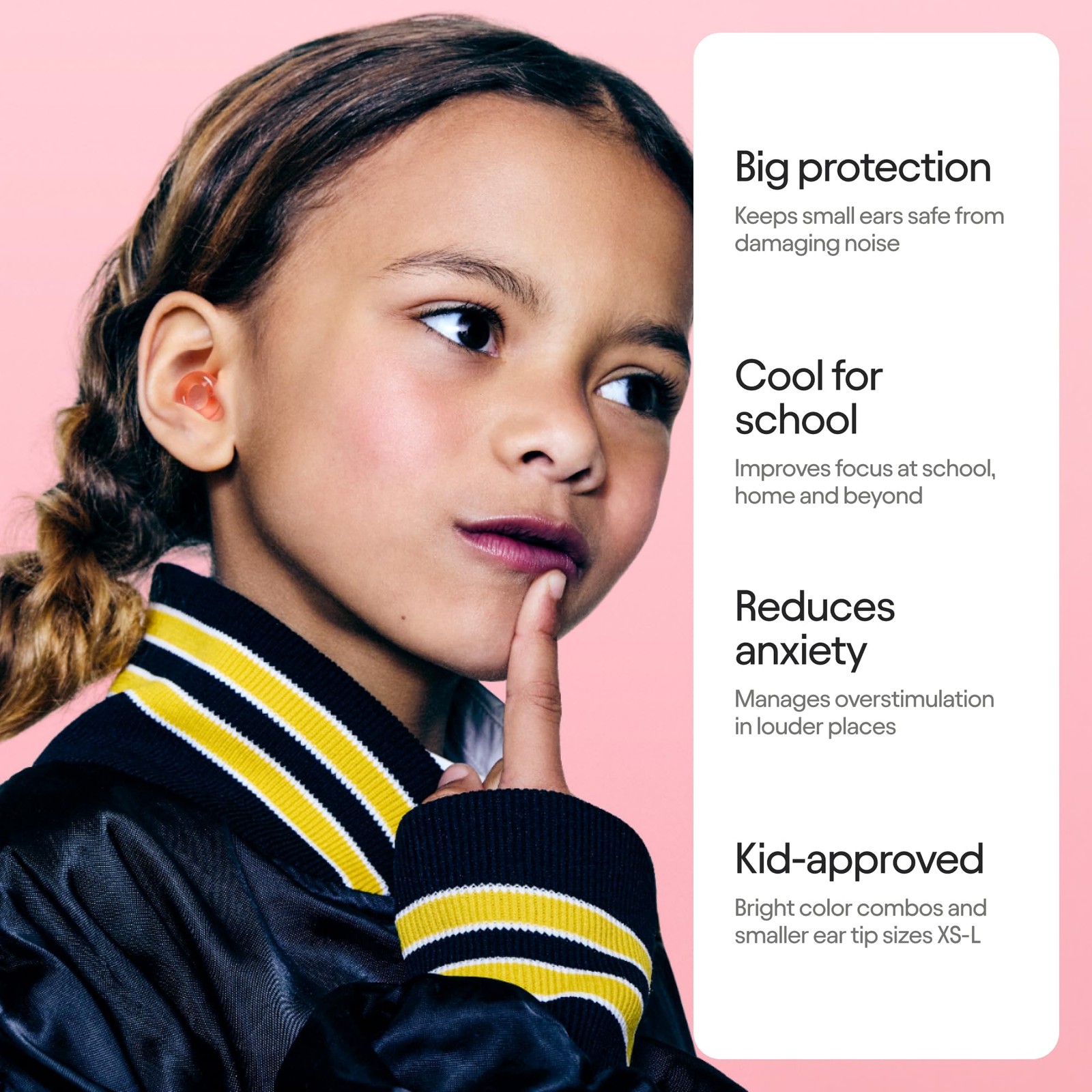 Loop Engage Kids 2 Ear Plugs 612yrs – Reusable Everyday Noise Relief for Kids…