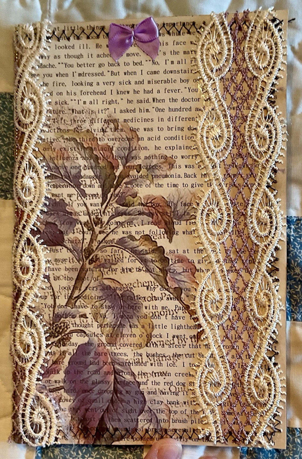 Handmade Junk Journal Natural Inspired