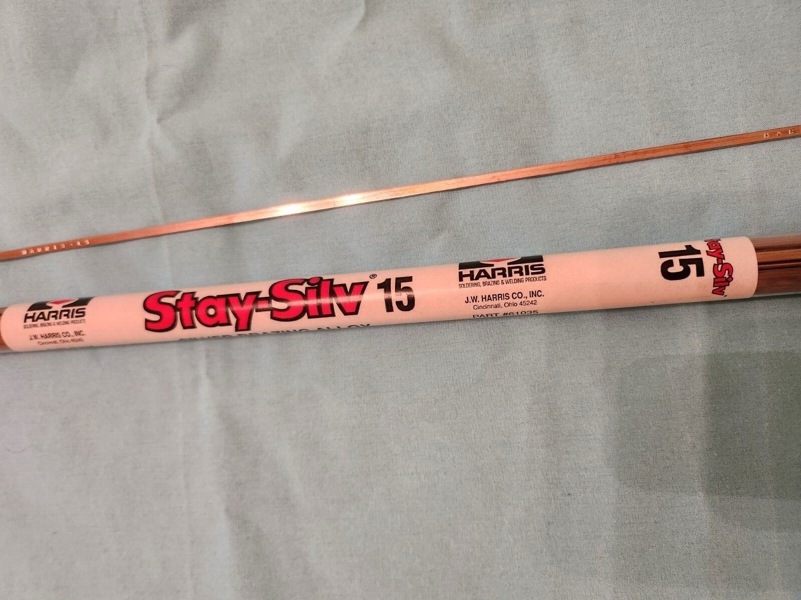 Harris Stay Silv 15 – 15% Silver Brazing Rod 28 Rods/Sticks