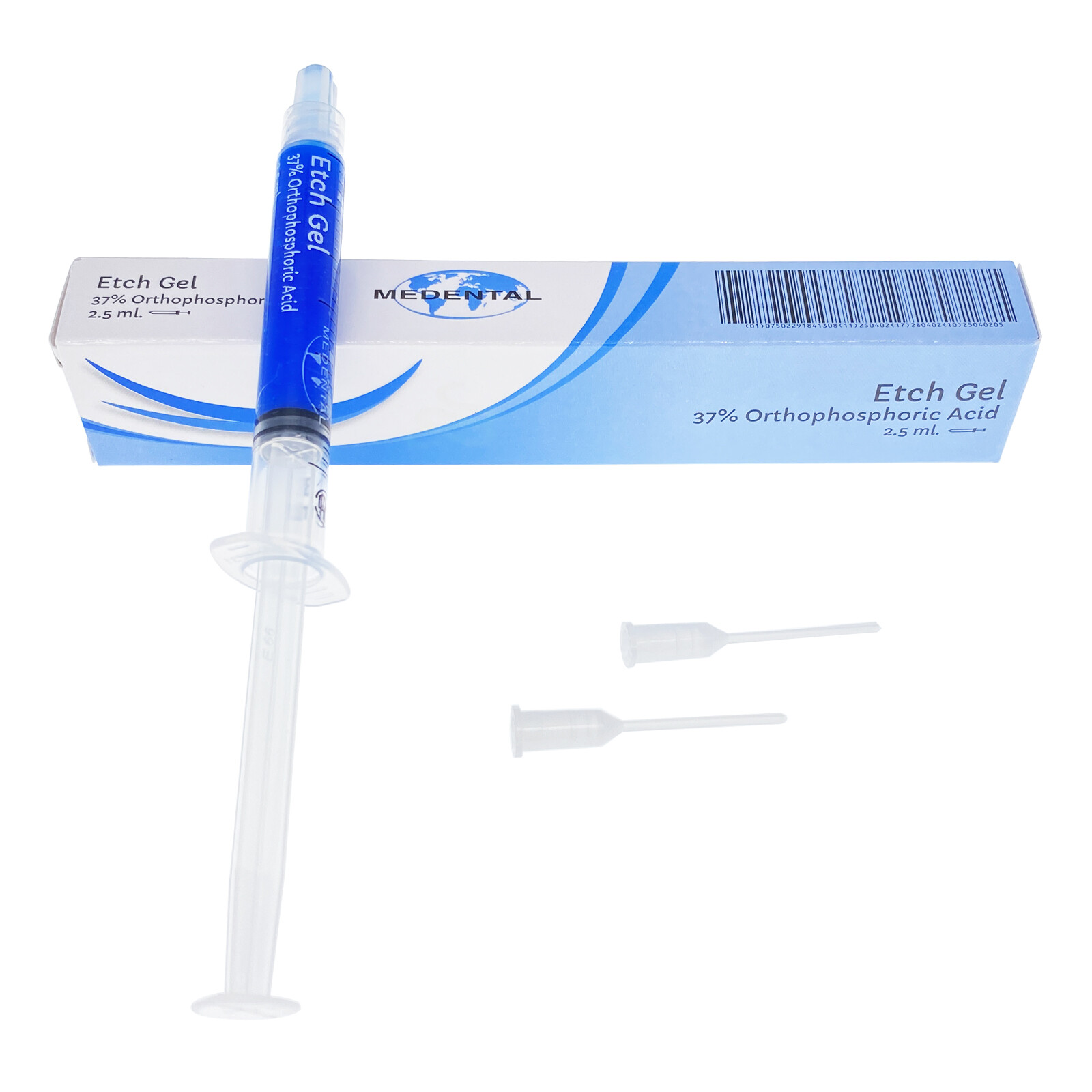 HOT MEDENTAL DENTAL ETCHANT ETCH GEL 37% ORTHO ACID 2.5ML SYRINGE