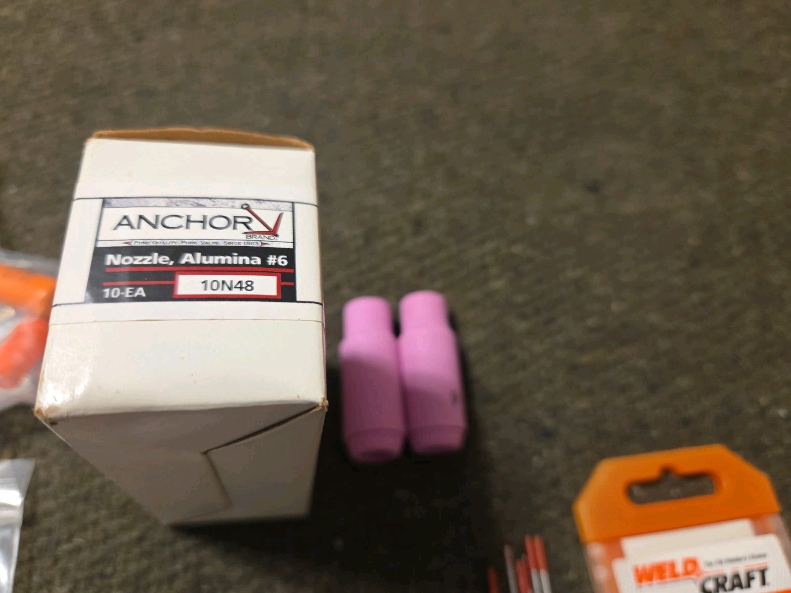 Tig Welding Lot Anchor, Miller, Best Welds, Weld Craft, Body’s, Collets, More