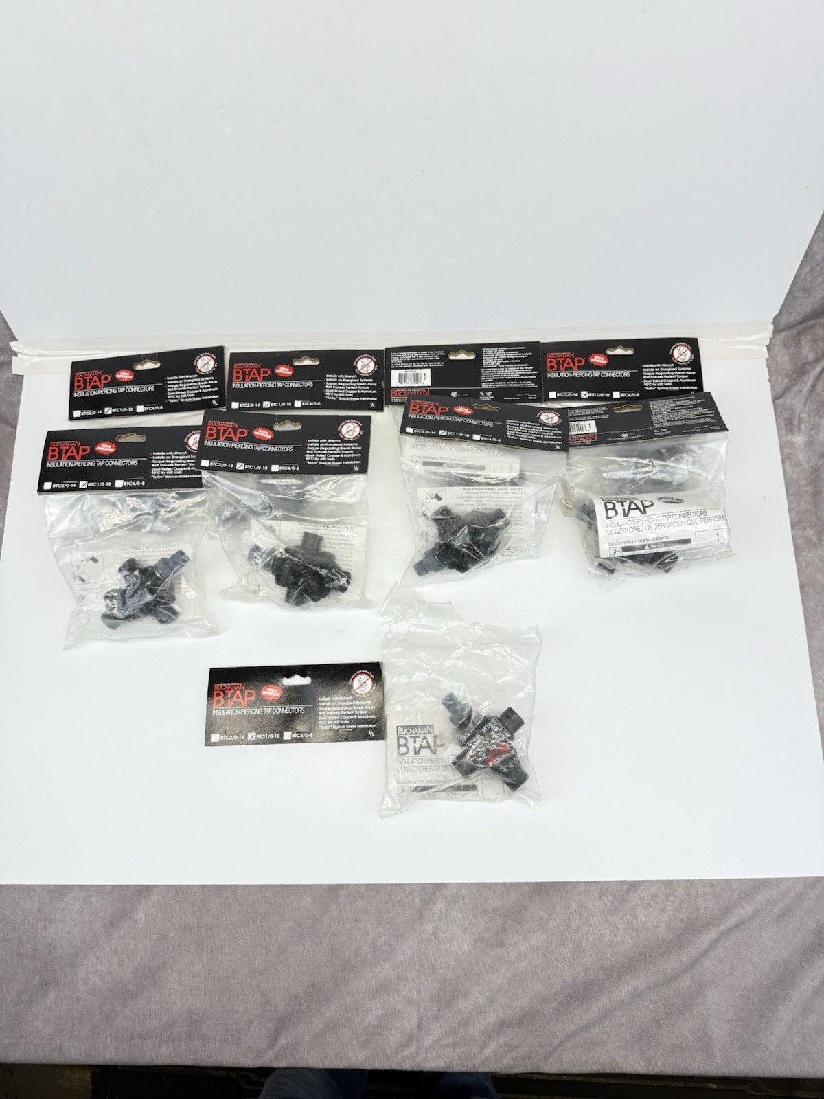 Buchanan BTC1/0-10 BTAP Insulation Piercing Tap Connector 600V AL-CU #1/0-#10
