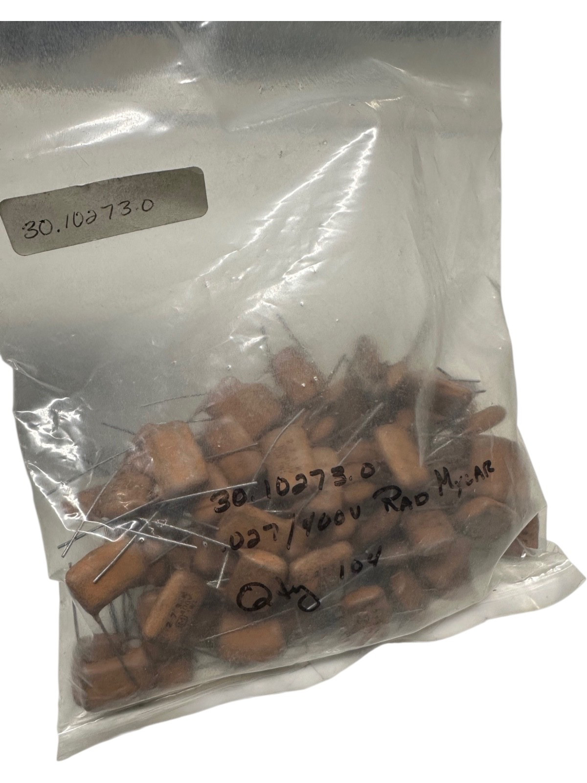 0.27uF .27 uF 400V Radial Polyester Film Capacitor 273K 400V (LOT OF 5) **SALE**
