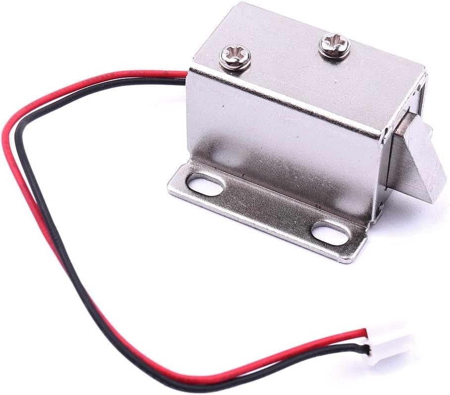 Slim 12V Electromagnetic Magnetic Lock for Secure Cabinets & Fire Doors