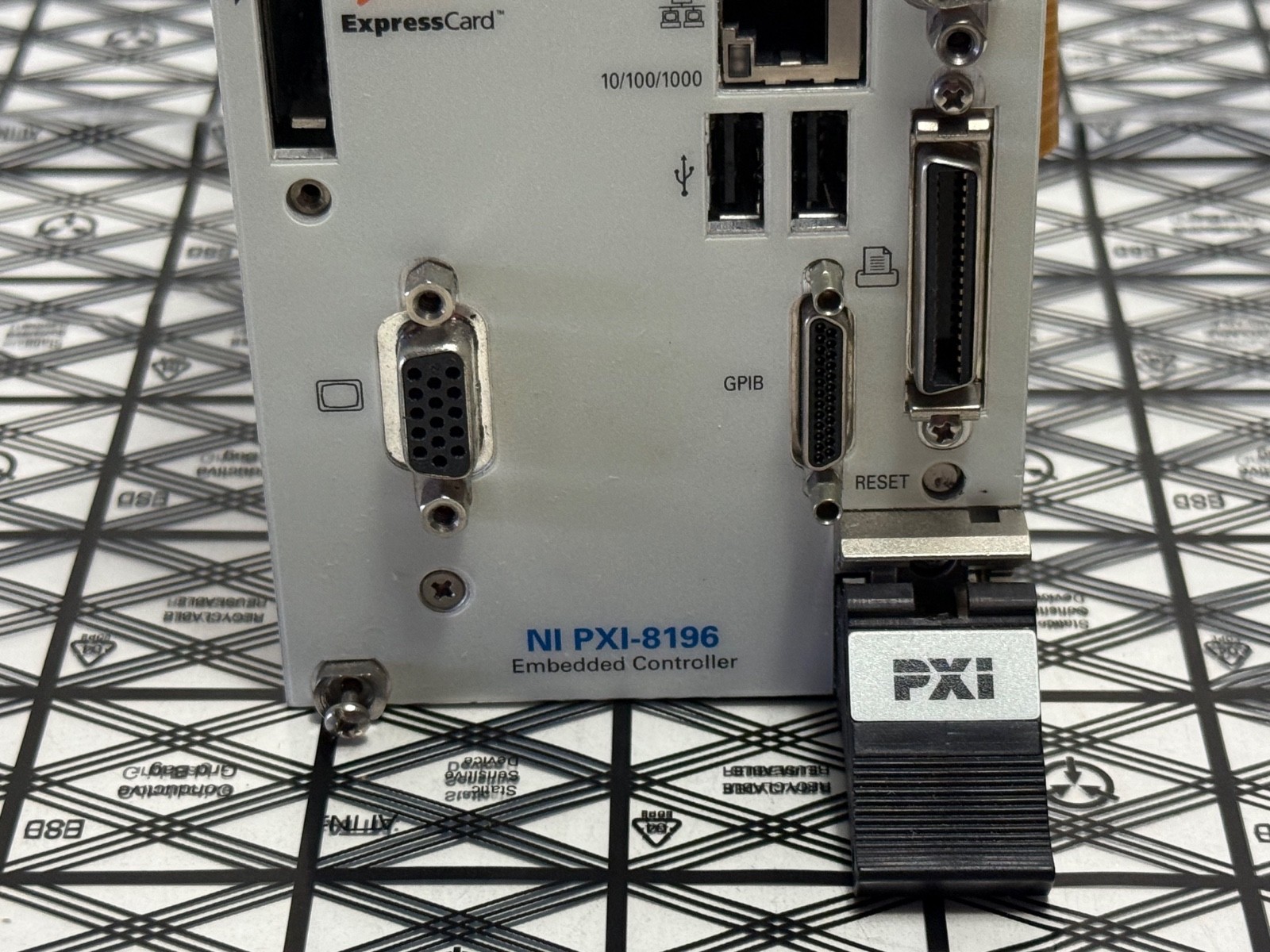 National Instruments NI PXI-8186 Embedded Controller w/ 512gb RAM – No HD