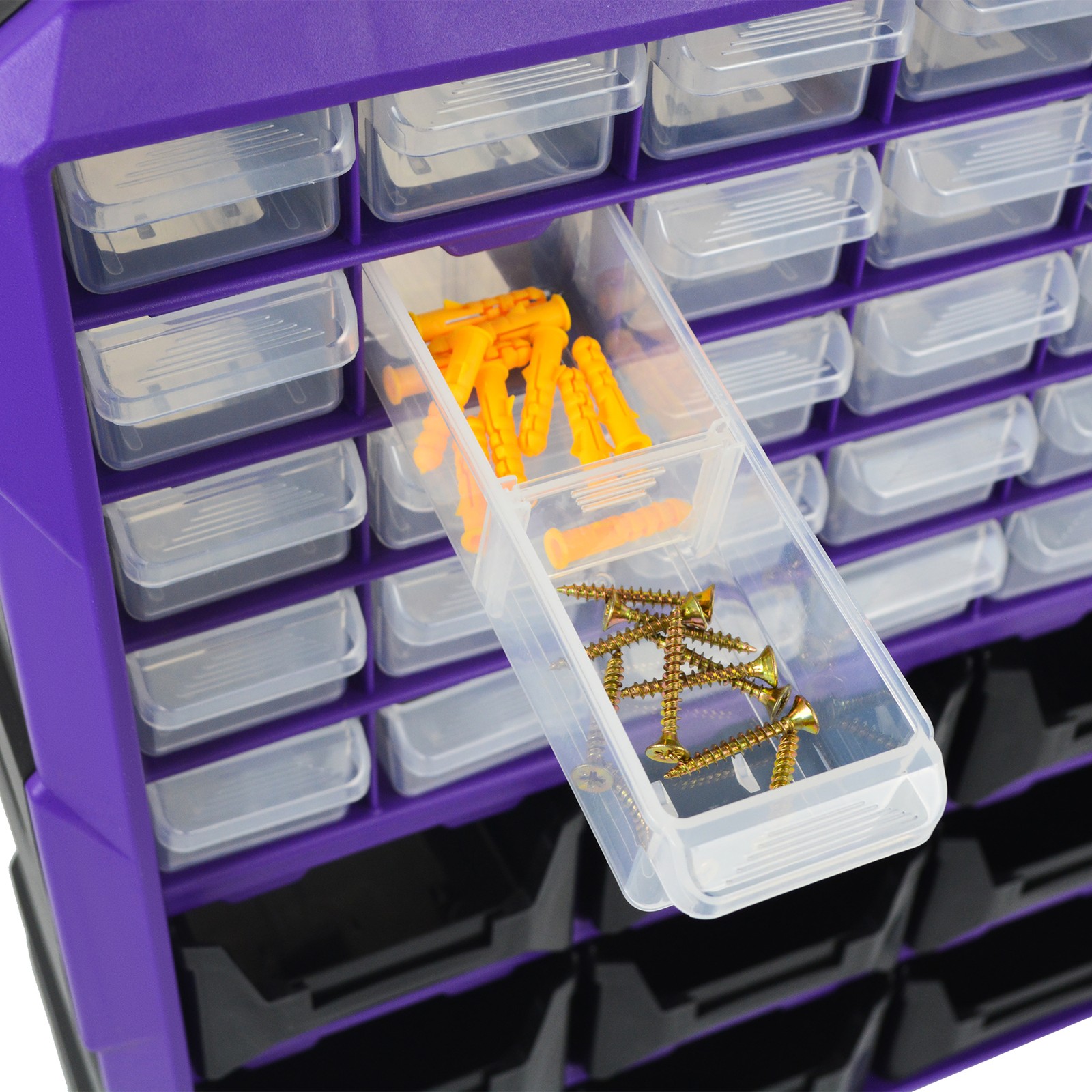 39 Bin Small Parts / Screw Organizer for Tool Garage Craft Cabinet
