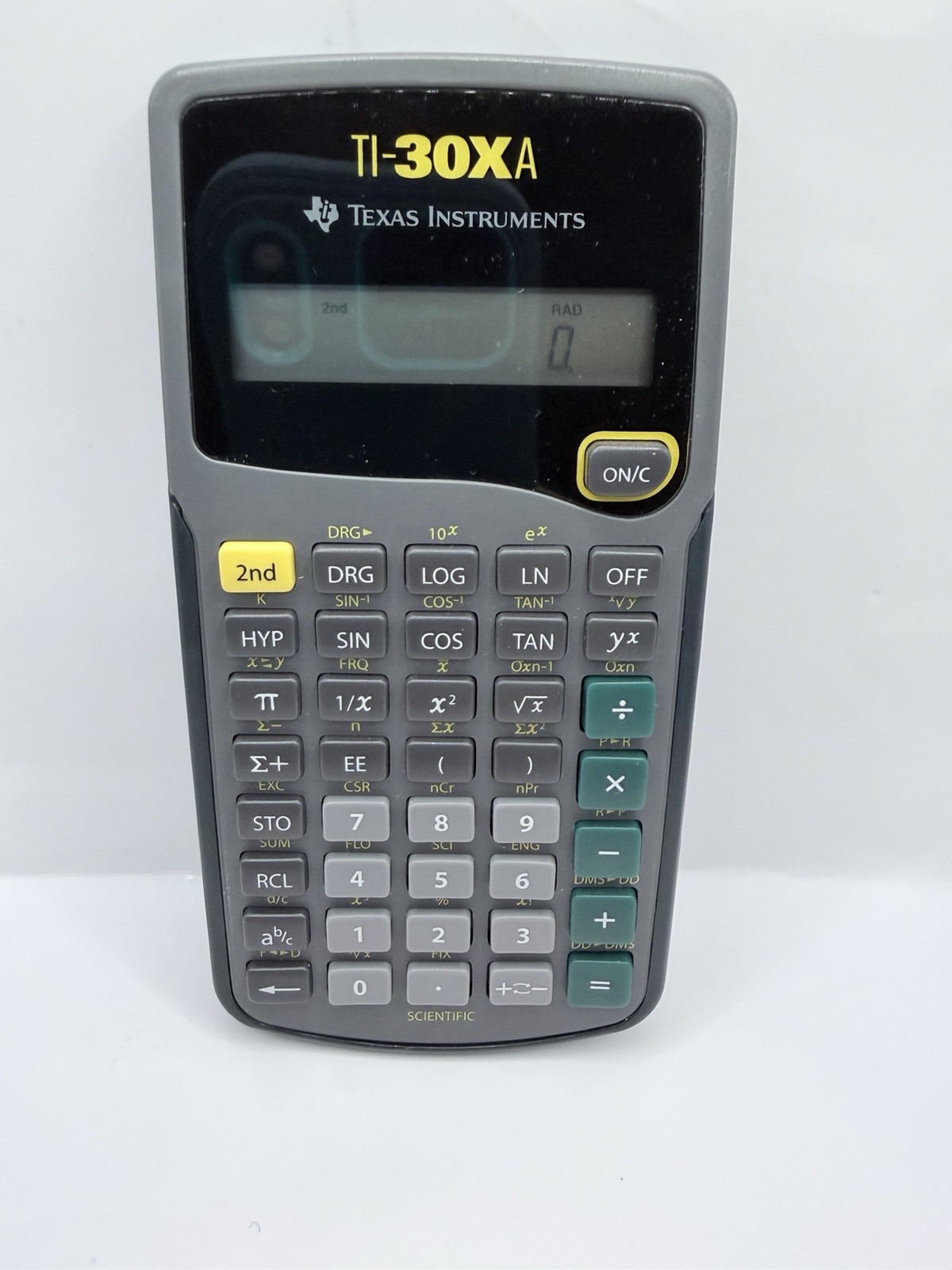 TEXAS INSTRUMENTS TI-30Xa POCKET SOLAR SCIENTIFIC CALCULATOR IN CASE
