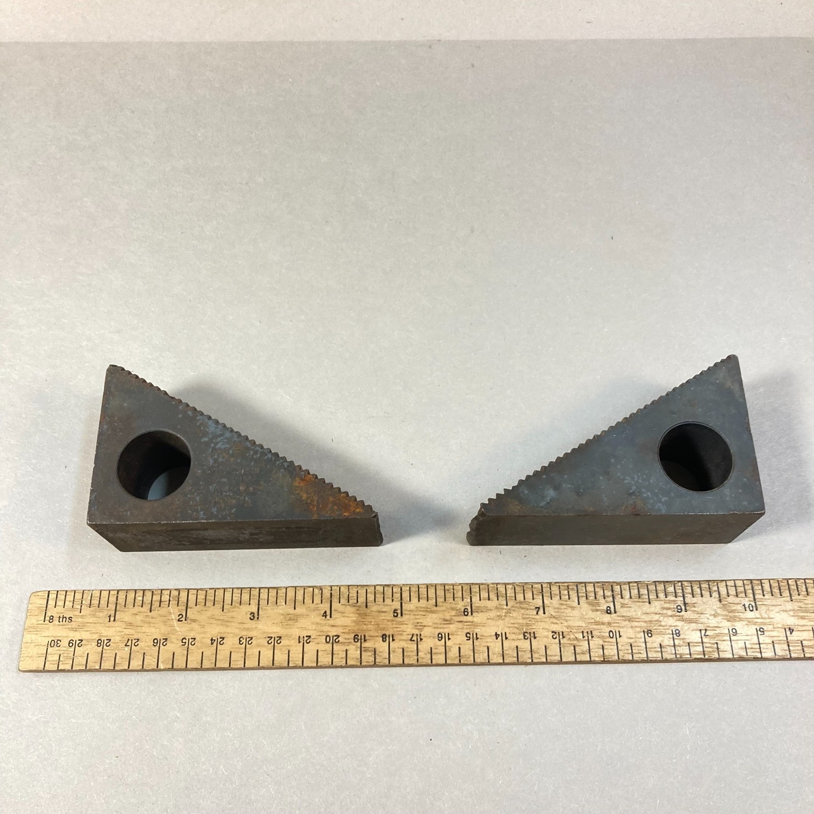 Northwestern Step Blocks 2 Pc 3 7/8″ x 2 1/2″ Machinist Tools USA