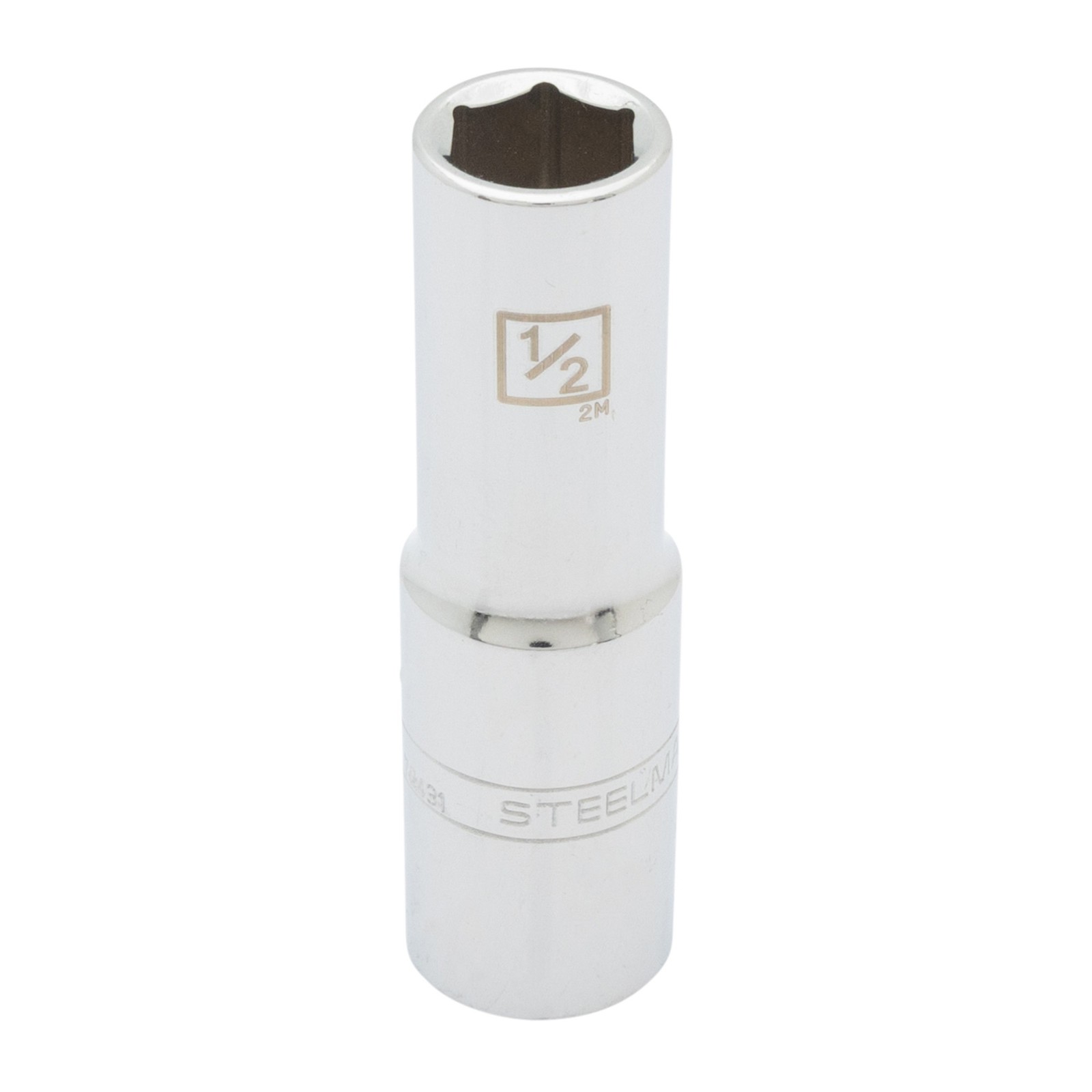 STEELMAN PRO 1/2-Inch Drive x 1/2-Inch Deep 6-Point Socket, 78431