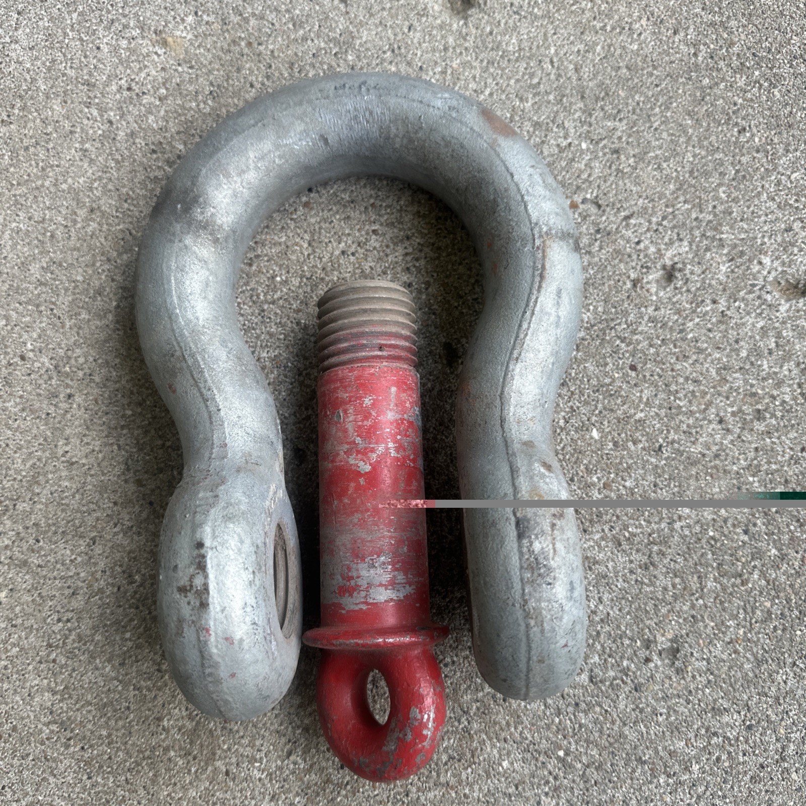 CROSBY BIG SHACKLE, ONE, 17 Ton, Screw Type USA, lifting, rigging,towing,clevis