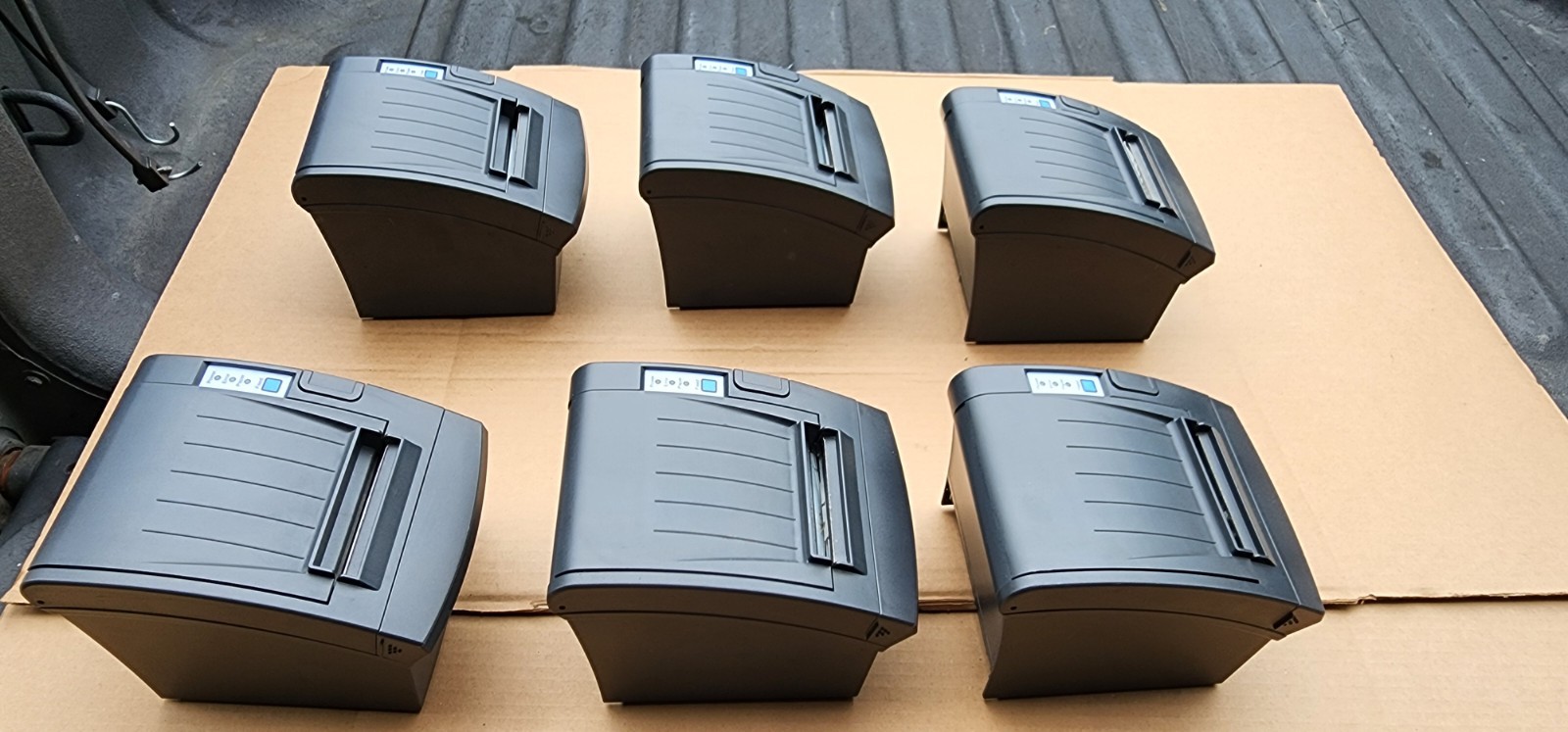 6 NCR Bixolon SRP-350 Plus III Direct Thermal Receipt POS Printer USB LAN Serial