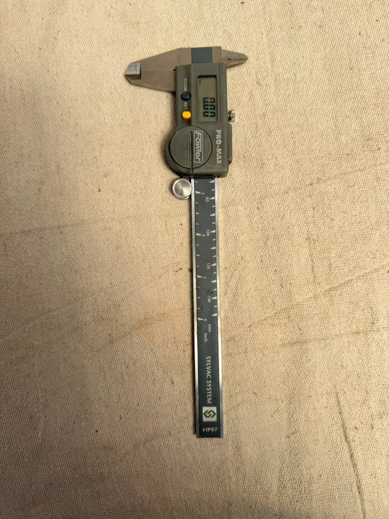 Fowler Pro-Max 6″ Digital Caliper 54-200-777-1 Sylvac System Electronic Gauge