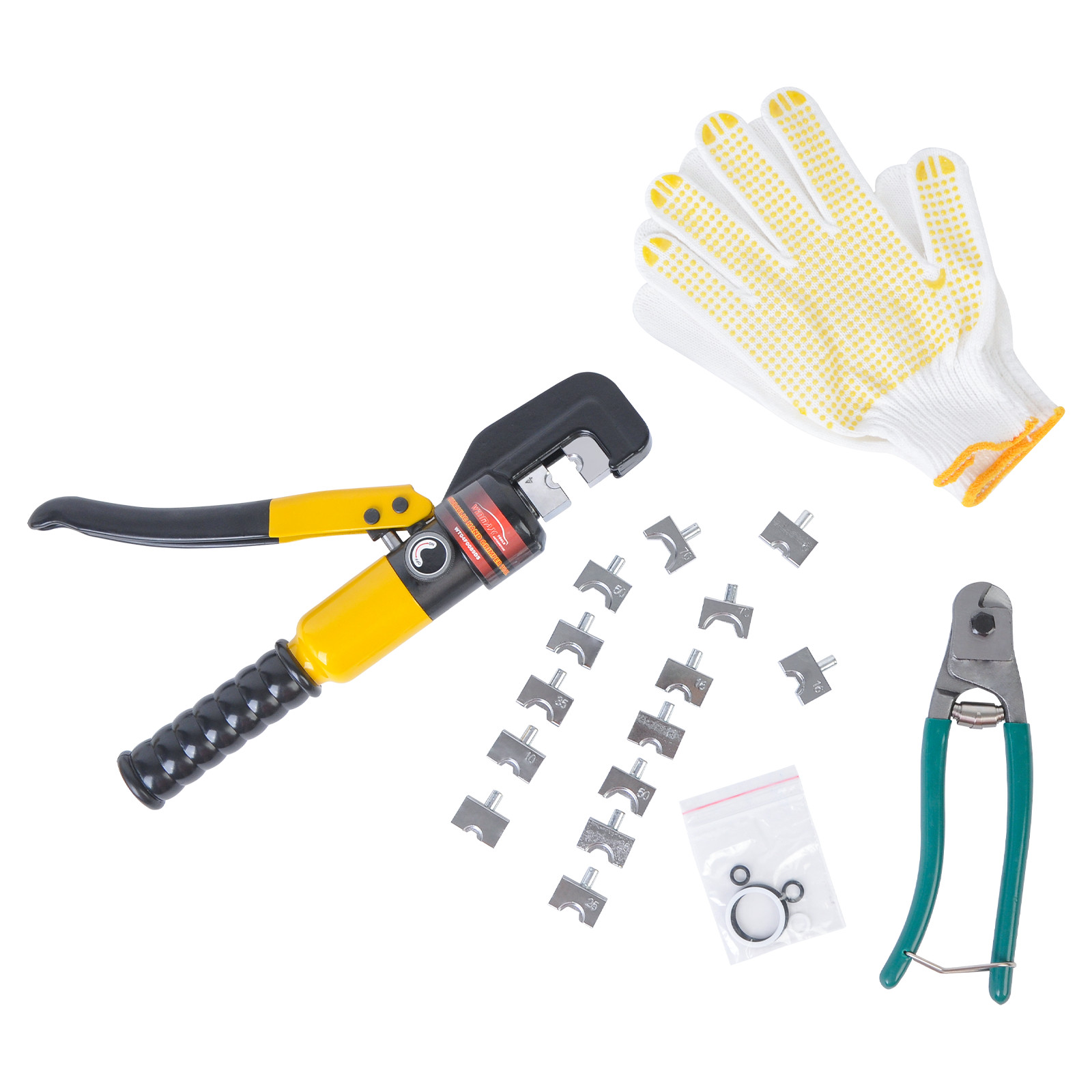 1/8″ to 3/16″ Hydraulic Hand Crimper Tool Stainless Steel Cable Railing Fittings