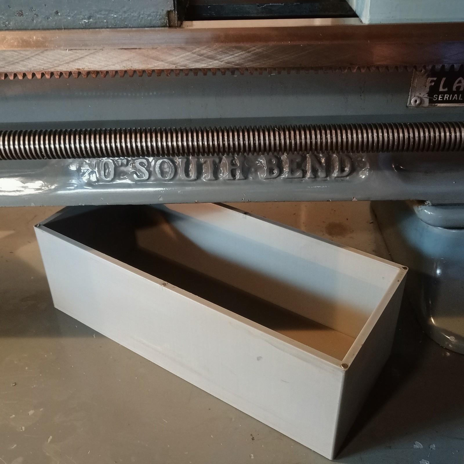 Southbend 10L Heavy Ten Metal Lathe Magnetic Chip Collector MADE IN USA!