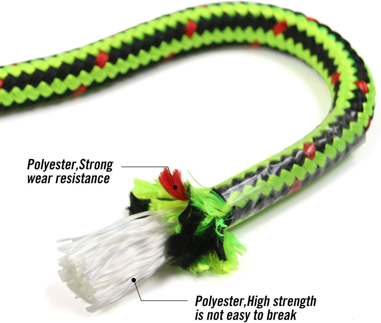 Perantlb 16 Strand Arborist Climbing Rope, UV Resistant and Weather Resistant Do