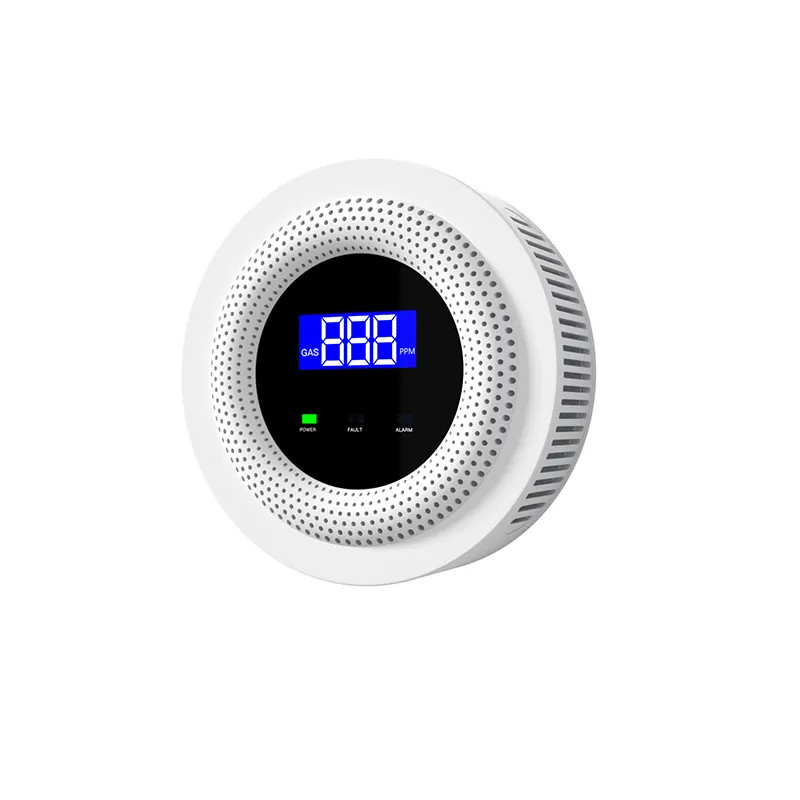 Smart Gas Leak Detector Wifi Digital Natural Gas Leakage Alarm Led Sensor