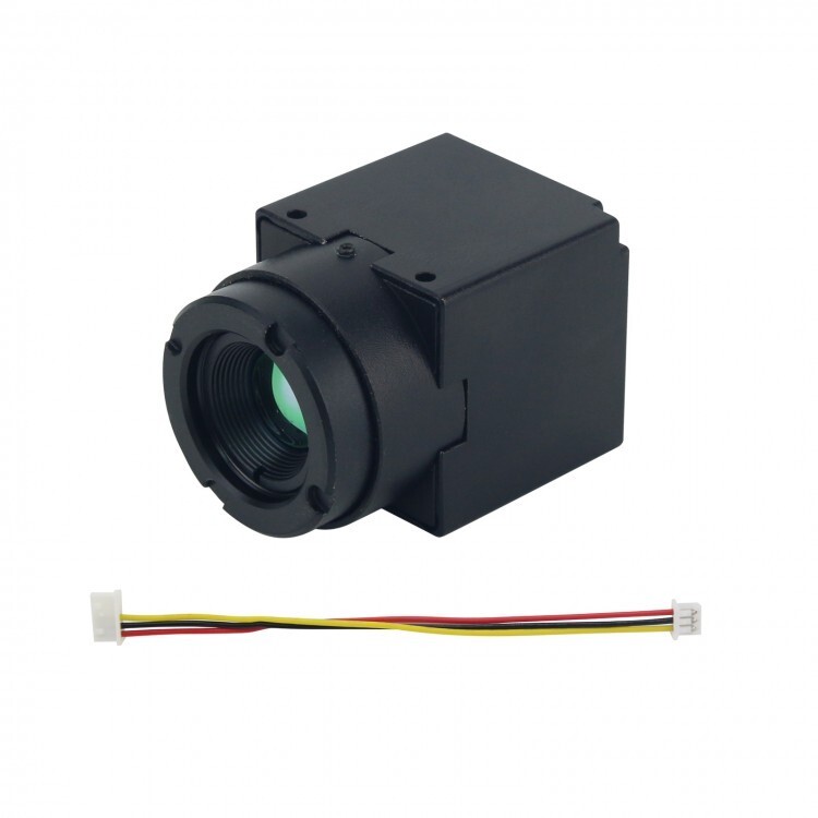 Thermal Imager for FPV Drones with CVBS Interface Longwave IR 12um Micro Camera