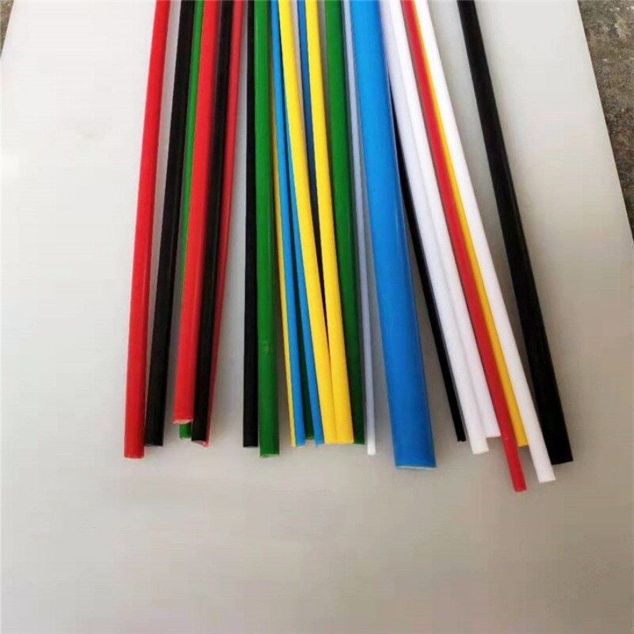2PC POM Rod Blue Red Yellow Green White Black Hard Plastic Polyoxymethylene