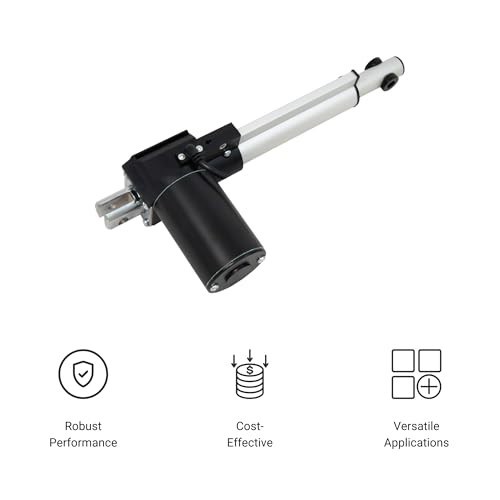 Progressive Automations 12V Linear Actuator 10 Inch Stroke 600 lbs Force