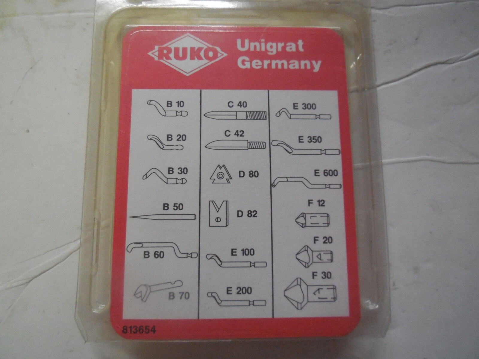 RUKO D82 Unigrat Deburring Blade GERMANY