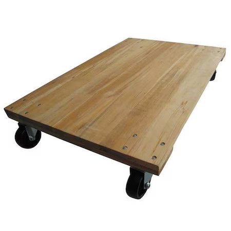 Zoro Select 48J066 Gnrlprpsdlly, 6In, 36In, Brn, Wood, 1, 000Lb, 48J066