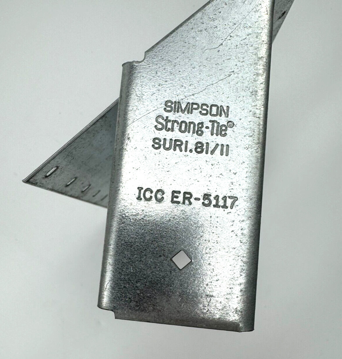 Simpson Strong-Tie SUR1.81/11, 1-3/4×11-1/4 To 11-7/8 Skewed Right 45° Hanger